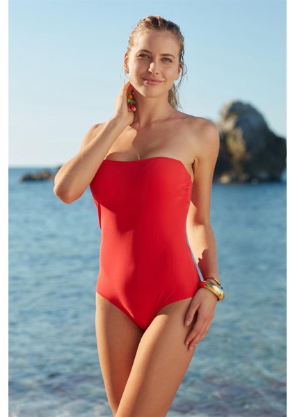 Soft Straplez Mayo Kırmızı 207144