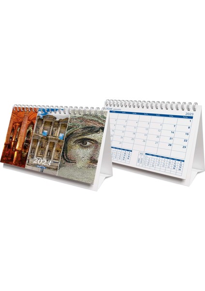 2023 Yılı (19X14,3) cm Bristol Üçgen Takvim