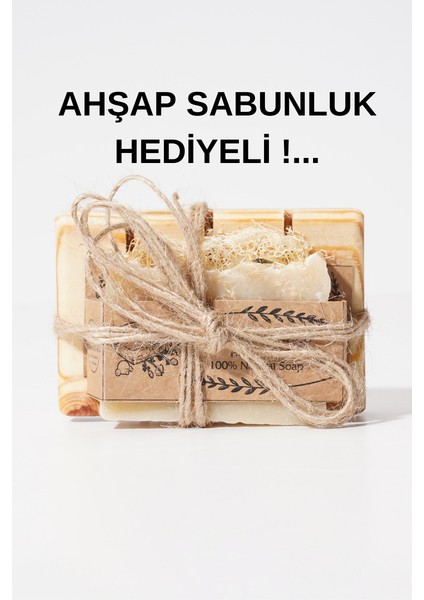 Kabak Lifli Banyo Sabunu, %100 Doğal, Vegan Ve El Yapımı, 1 ADET ve 100±5 gr.