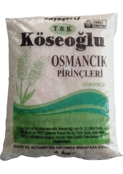 Osmancık Pirinç 5 kg