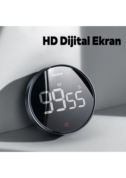 Heyo Rotation Pro Manyetik Dijital Zamanlayıcı Çalar Saat modelleri