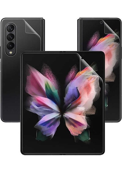 Samsung Galaxy Z Fold 4 Ekran Koruyucu Ön Arka Jiletin