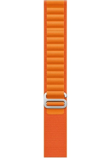 Amazfit Bip Kordon Ayarlanabilir Kademeli Naylon HS25 Turuncu