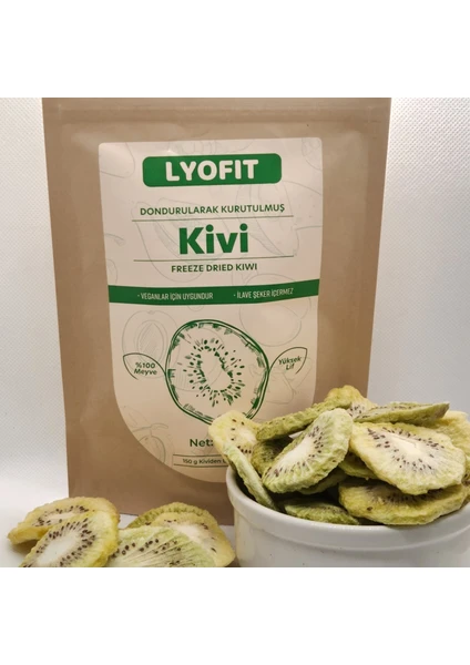 Freeze-Dried Kivi (20 gr)