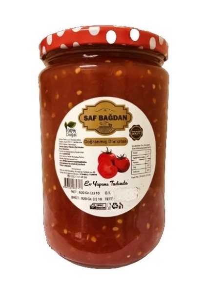 Doğranmış Domates 620 gr