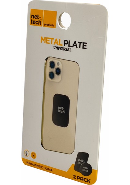 Çiftli Araç Içi Metal Plaka