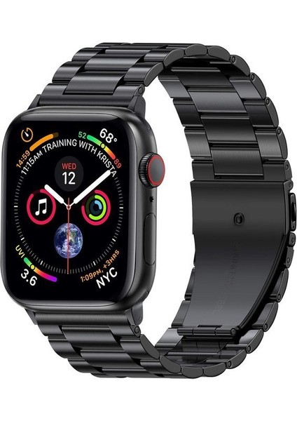 Apple Watch Lüks Metal 42/42/44/45/49 mm Paslanmaz Çelik Ayarlanabilir Pimli Kordon fiyatları