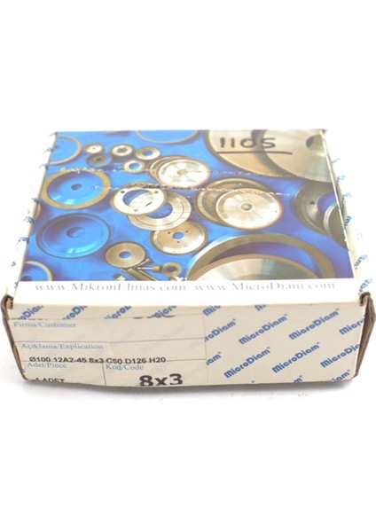 Elmas Bileme Taşı / 12A2-45 8x3