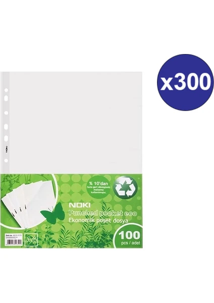 Poşet Dosya Eco 300'LÜ Paket