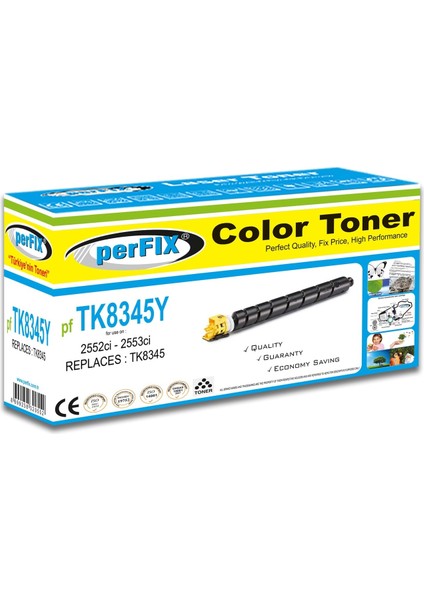 TK-8345 Y Taskalfa 2552Cİ - 2553Cİ 12K Yellow Toner ( 190GR)