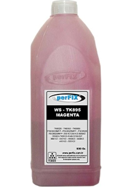 Rt Kyocera Ws - TK895 TK8315 Kırmızı Japon Toner Tozu 500 gr