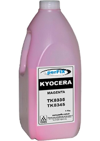 Rt Kyocera TK8335 TK8345 Kırmızı Japon Toner Tozu 1 kg
