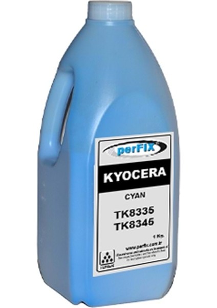 Rt Kyocera TK8335 TK8345 Mavi Japon Toner Tozu 1kg