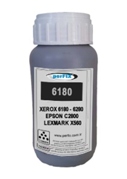 Rt Xerox 6180 - 6280 - Epson C2800 Lex X560 Black Toner Tozu