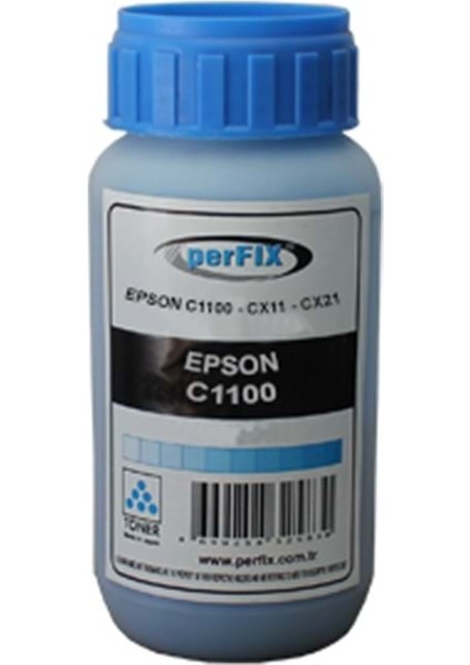 Rt Epson C1100 CX11 CX21 Cyan Toner Tozu 100 gr