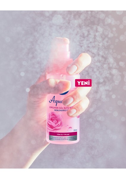 NİVEA YÜZ TEMİZLEME SUYU & NEMLENDİRİCİLİ GÜL SUYU SPREY 150ML