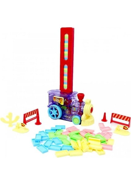 Pilli Domino Yerleştiren Tren