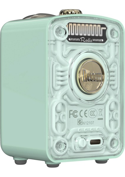 Fairy-Ok Karaoke Mikrofonlu Fm Radyolu Taşınabilir Yeşil Bluetooth Hoparlör modelleri