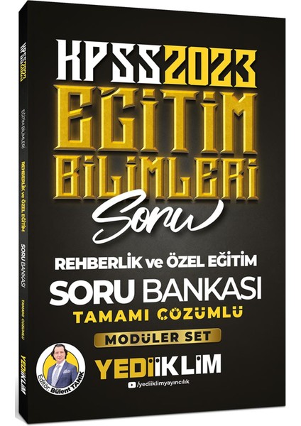KPSS 2023 Eğitim Bilimleri Rehberlik ve Özel Eğitim Tamamı Çözümlü Soru Bankası