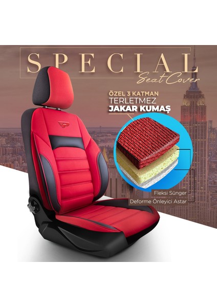 Panda Special Serisi Jakar Kumaş Oto Koltuk Kılıfı modelleri