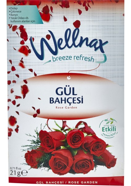 Dolap ve Çekmece Kokusu Gül Bahçesi x 4