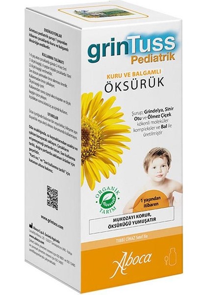 Grintuss Pediatrik Şurubu Kids 128 gr VB741