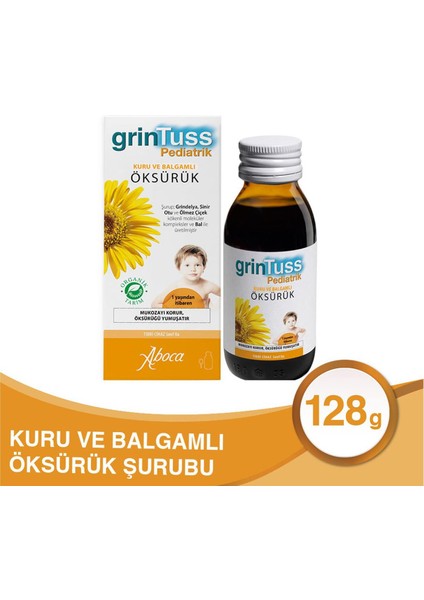 Grintuss Pediatrik Şurubu Kids 128 gr VB741