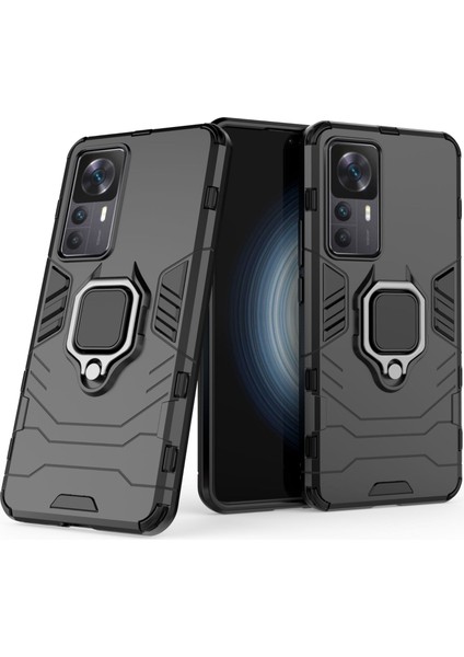 Xiaomi Mi 12T/12T Pro Için Telefon Kılıfı [düşmeye Karşı Koruma] Araba Manyetik Halka Tutuculu (Yurt Dışından) fiyatları