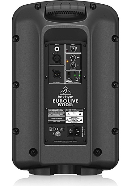 B110D - Eurolive 300W 2-Yollu 10 Aktif Hoparlör modelleri