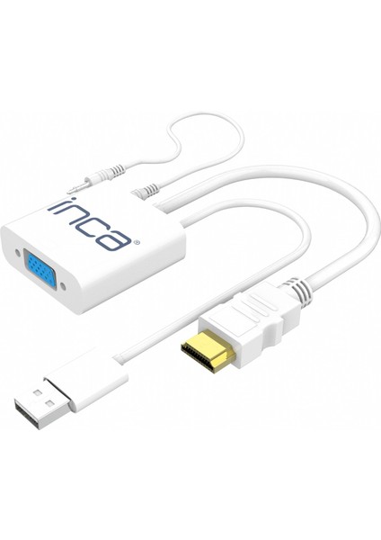 Vga To HDMI Çevirici USB ve Ses Kablosu IVTH-01