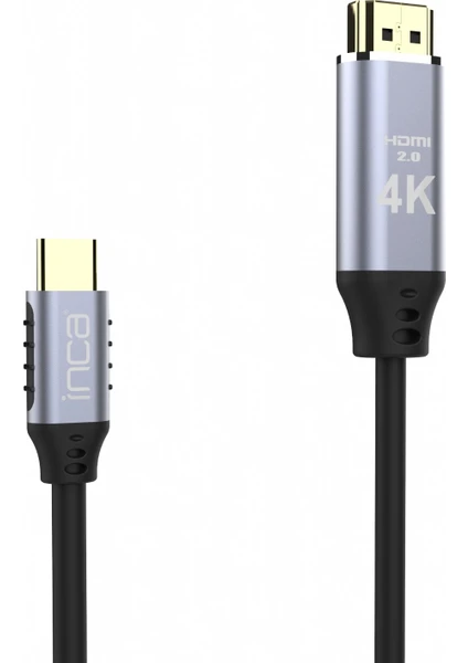 Itch-20 Type-C To HDMI 4K Kablo - 2m