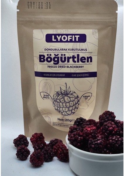 Böğürtlen (Freeze-Dried) 20 gr