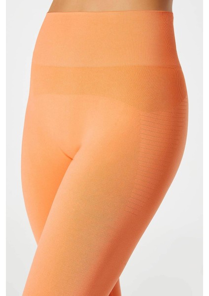 Vella Yüksek Bel Konfor Tayt Turuncu modelleri
