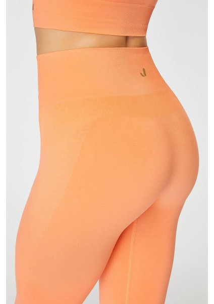 Vella Yüksek Bel Konfor Tayt Turuncu fırsatları