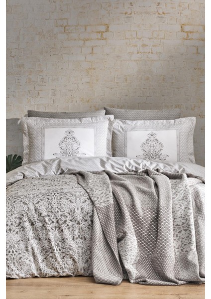 Dream Winter Çift Kişilik Battaniyeli Nevresim Takımı Vizon fiyatları