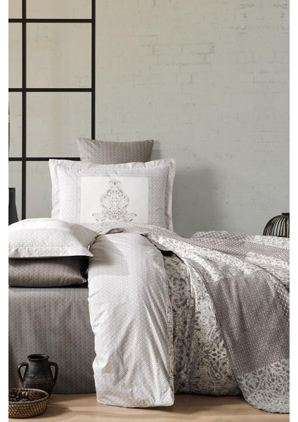 Dream Winter Çift Kişilik Battaniyeli Nevresim Takımı Vizon modelleri