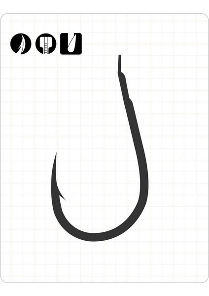 0001 Delta Chinu Tırtıklı Sap Black Nikel Iğne