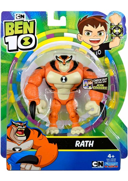 Ben 10 Omnı-Glıtch Heroes Ben-Four Arms - Rath Figür Oyuncak BEN35710