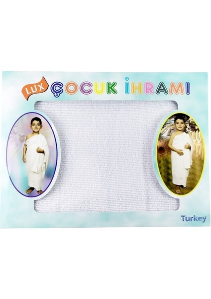 Çocuk Ihram - Umre ve Hac Ihramı - Pamuklu Ihram - 2 Adet