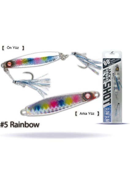 Ex 976 Jack Eye Slow Slim 60GR Light Jig Suni Yem fiyatları