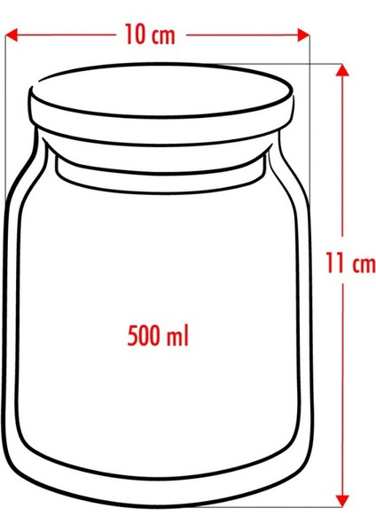 12'li Set Bambu Kapaklı Cam Kavanoz & Baharat Takımı & Baharatlık 500 ml ( Vakum Kapak )