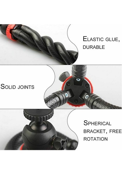 Esnek Ahtapod Tripod Gorillapod Dslr Gopro Cep Telefonu Kamera Tutucu