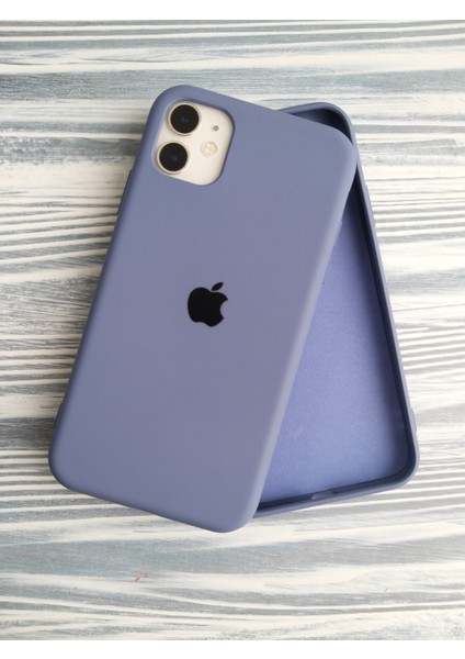 Pirok Store Apple iPhone 11 Uyumlu Lansman Içi Kadife Silikon Kılıf