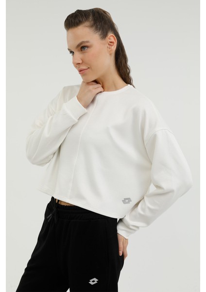 W-SD603 Lıva 2 Ekru Kadın Sweatshirt