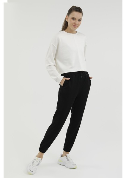 W-SD603 Lıva 2 Ekru Kadın Sweatshirt modelleri