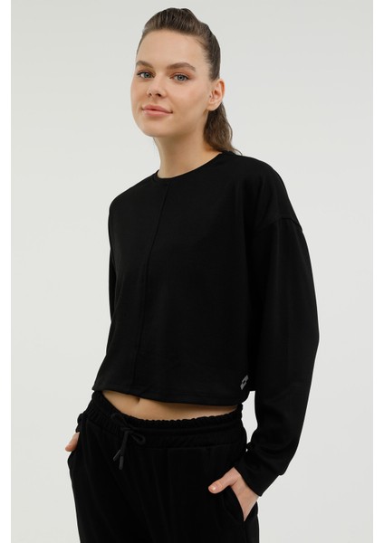 W-SD603 Lıva 2 Siyah Kadın Sweatshirt