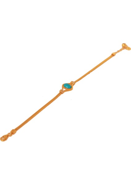 Oval Kesim Mavi Taşlı Bileklik fiyatları