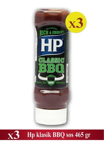 Hp Klasik Bbq Sos 3 x 465 gr