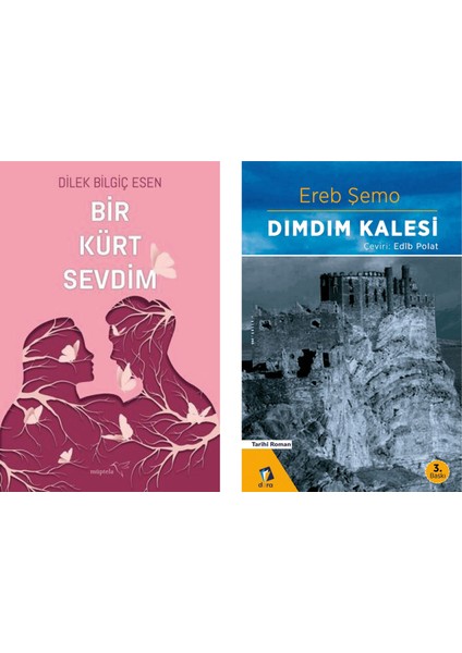 Bir Kürt Sevdim - Dımdım Kalesi Romanları özel seti