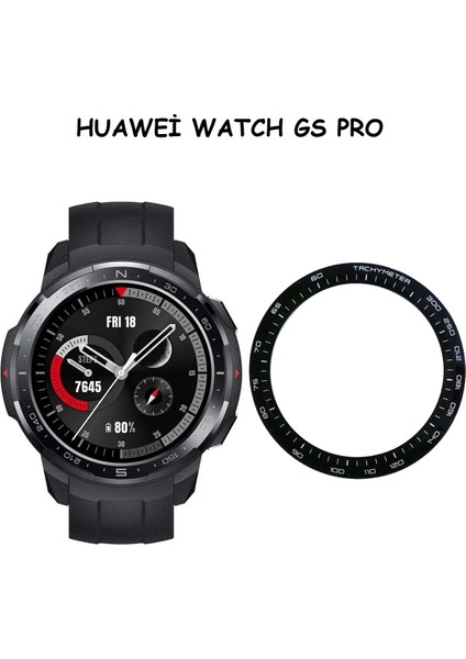 Huawei Watch Gs Pro, 3D Tam Kaplayan ( Yüksek Kalite ) Kırılmaz Nano Ekran Koruyucu